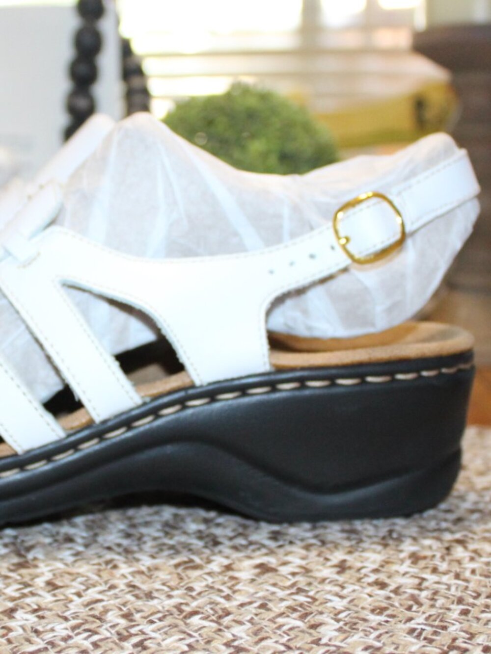 NWOT Clarks Lexi Marigold Sandals 9 WIDE NICE! - Picture 5 of 8